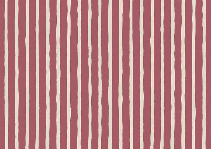 Vintage Stripe, Bowler Red - Made to Measure Curtains - Image 8